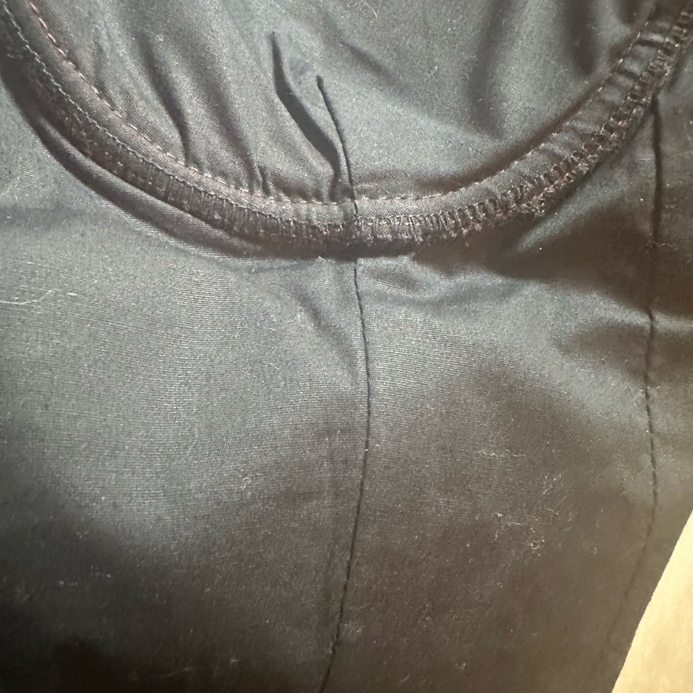 Current Mood Brown Faux Leather Top Corset Back Zip M - Picture 7 of 9